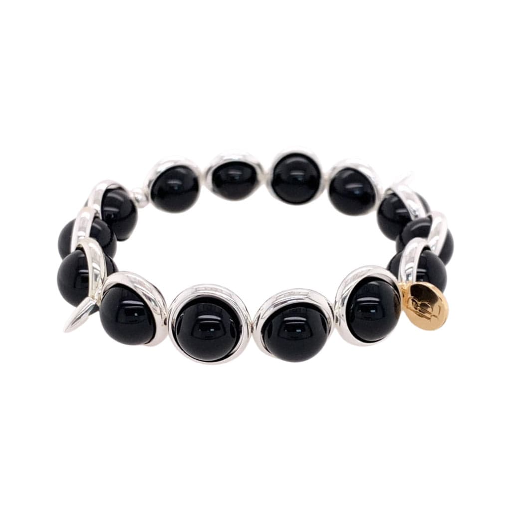 BRETT LAUREN Bracelets Onyx Gemstone Bead Bracelet