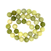 BRETT LAUREN Bracelets Serpentine Jade Gemstone Bead Bracelet